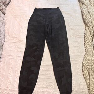 lululemon athletica Black Camo Joggers